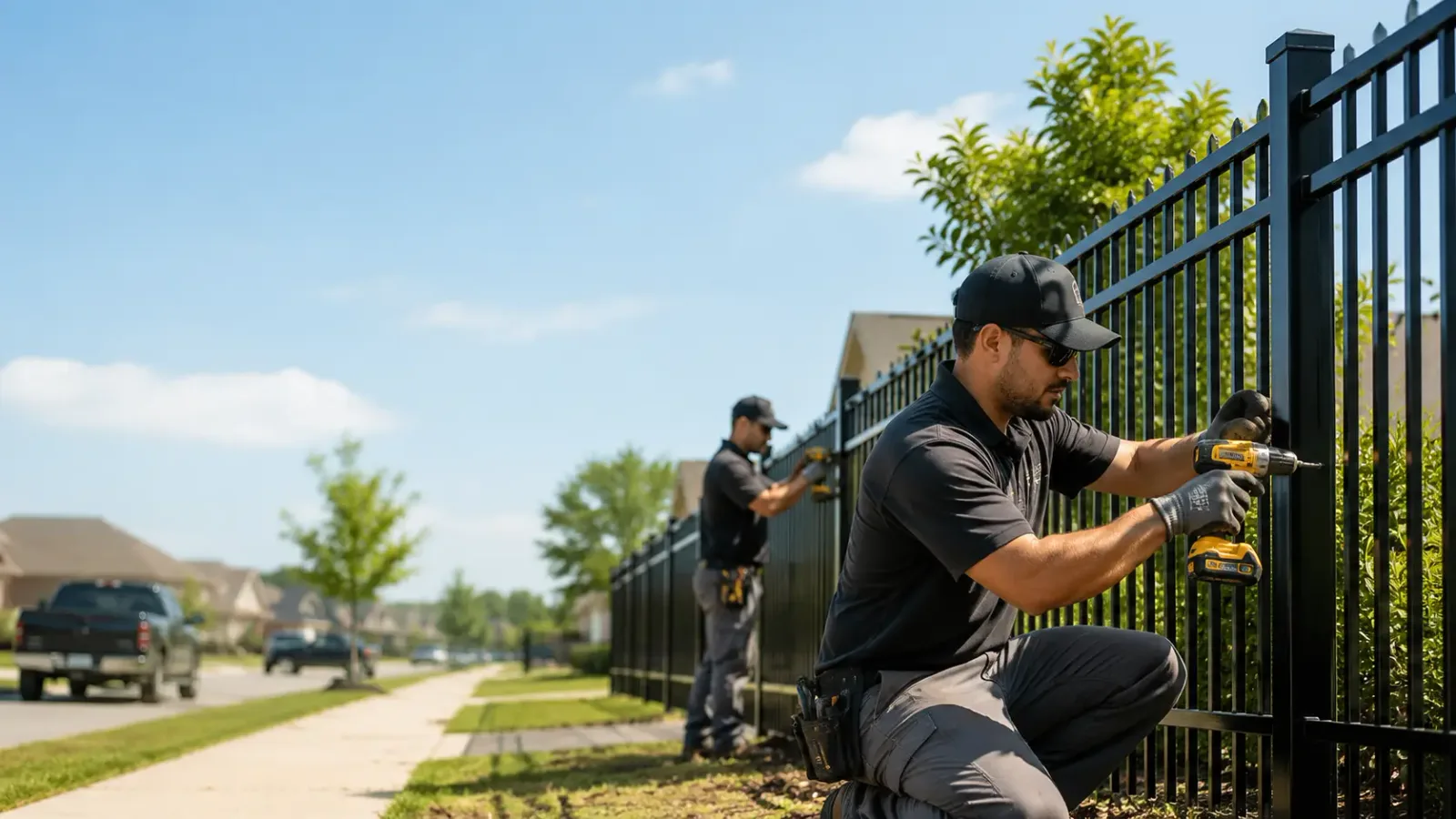 Metal Fence Installation in Mount Pleasant, OH